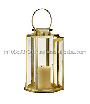 Unique Metal Lantern Handmade High Quality Candle Holder Powder Coated Arabian Design Hot Selling Candle Lantern