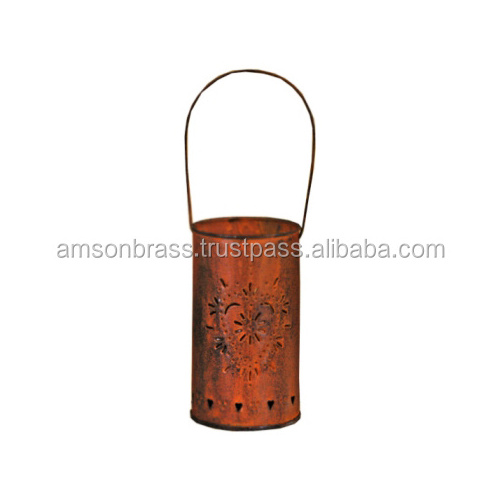 Festival Decoration Candle Lantern Halloween Candle Lantern with Handle