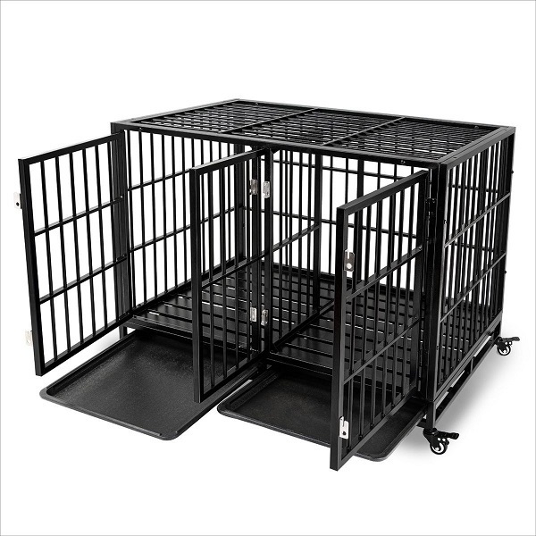 Best Home Product 48 inch Dog cage Large Dog crates for Large Dogs Folding Kennels and Metal Wire Pet House