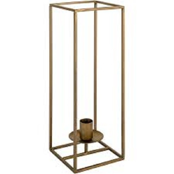 Black Golden Metal Candle Holder Handmade Newest Decorative taper candle stand modern luxury brass gold