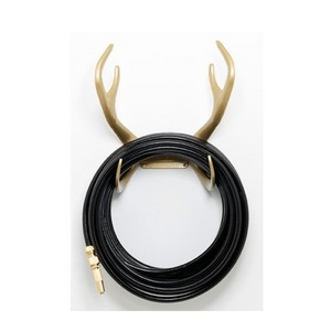 Reindeer Antler Style Wall Mount Hose Holder Exclusive Water Hose Custom Metal Aluminum Wall Mount Water Hose Hanger