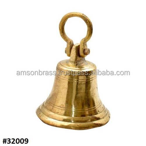 High Grade New Style Church And Temple Bell Brass Mount Ship Church Bell Door Hanging Pub School Wall Boat Bell