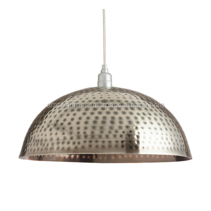 Industrial Metal Semi Flush Mount Ceiling Pendant Light