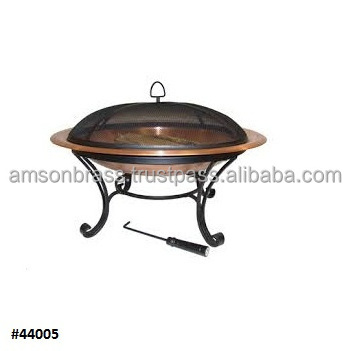 Wood Burning Copper Fire Pit By Fir Sense Home Garden used Wood Burning Fire Pit