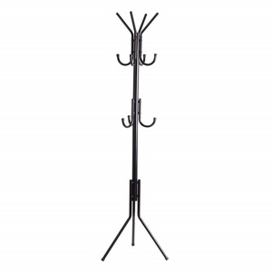 Modern Design Coat Rack is Movable 12 Hooks Strong and Stable with Strong Gravity for Bedroom Hallway Entryway Bedroom Office