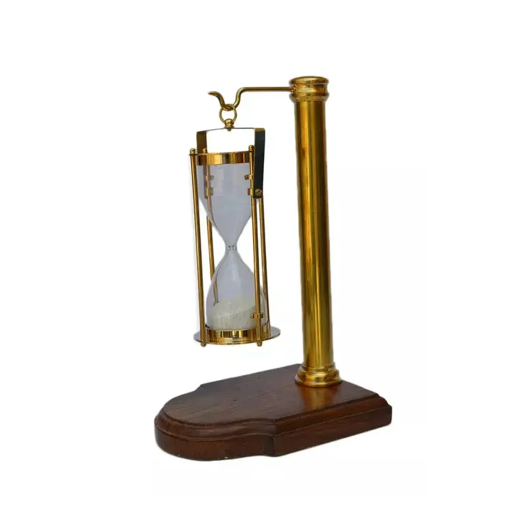 Hourglass 60 Minute Sand Timer Sandglass Clock Timer with White Sand Sand Timer for Home&Kitchen Office Desk At Affordable Price