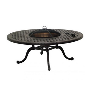 Burning Round Fire Pit Large Wood Outdoor Fire Pit Outdoor Backyard Garden Outdoor Warming Camping Fire Pit