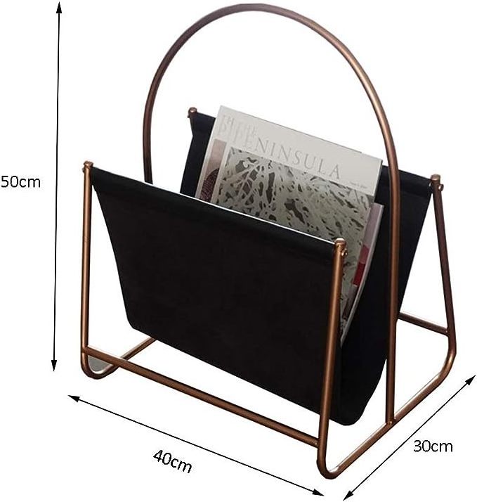 Letter Holder Two Tiered Galvanized Metal Wall Organizer Magazine and Newspaper Rack Holder Folder Organizer Bin