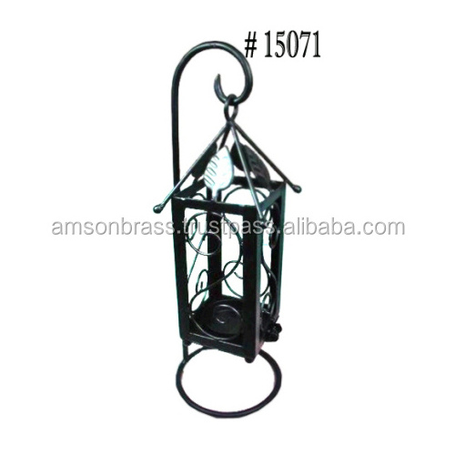 Horse Lantern Metal Wire Cage House Style Candle Lantern Candle Holders Lanterns And Candle Holder Luxury Design