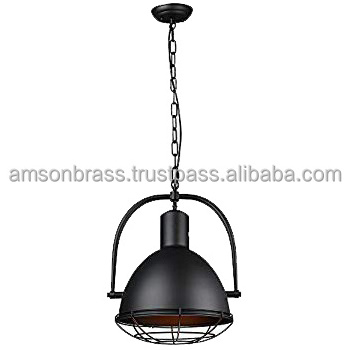 Grey Finishes Residential Use Decorative Loft Hanging Pendant Light Lamp for Restaurant Bar Cafe Pendant Lamp