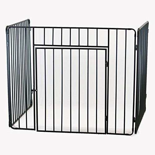 Traditional Most Selling Rectangular Shape Heavy Duty Outdoor Iron Black Color Fire Pit Spark Screen Cover For Sale