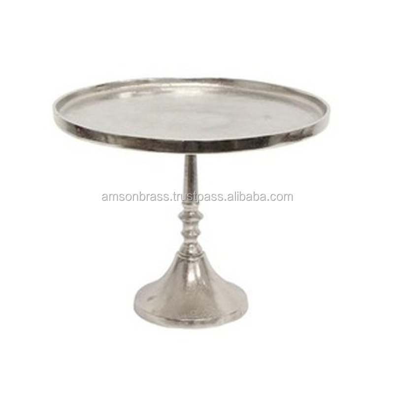 Marble Top Metal Brass Dessert Stand Cupcake Stand