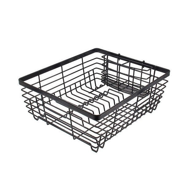 Stainless Steel 2 Layer Kitchen Dish Drainer Organizer Storage Rack Plate Cutlery Utensil Fruits and Vegetable Drying Rack