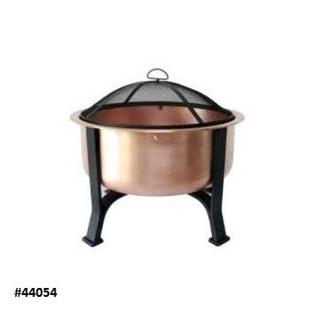 HIGH QUALITY METAL PURE COPPER BBQ GRILL ROUND FOLDING FIRE PIT OUTDOOR GARDEN HEATER FIRE PIT