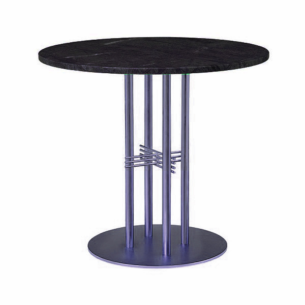 Handmade Contemporary Large Side Table Black Marble Top Golden Frame Durable Table Powder Coated Center Table.