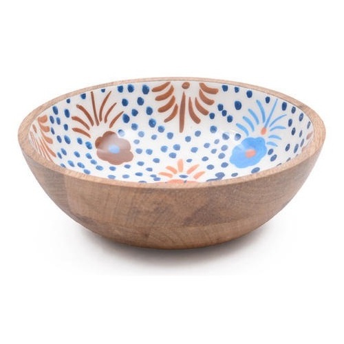 Dinnerware Dining Bamboo Wood Salad Bowl Set Eco-Friendly Handmade Wood Salad Bowl Handmade Decorative Bowl