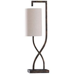 Solid Metal Table Lamp Modern Bedroom Living Room Study Soft Decoration Designer Hotel Model Room Table Lamp Led Desk Lamp