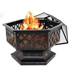 Latest Design Metal Fire Pit Indoor And Outdoor Cast Iron Fire Pit Solid Iron Fire Bowl For Garden Usage