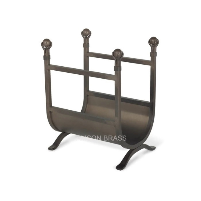 Wrought Iron Log Holder Fireplace Firewood Storage Rack Log Holder Indoor Black Log Holder Outdoor Indoor Products At Low Price