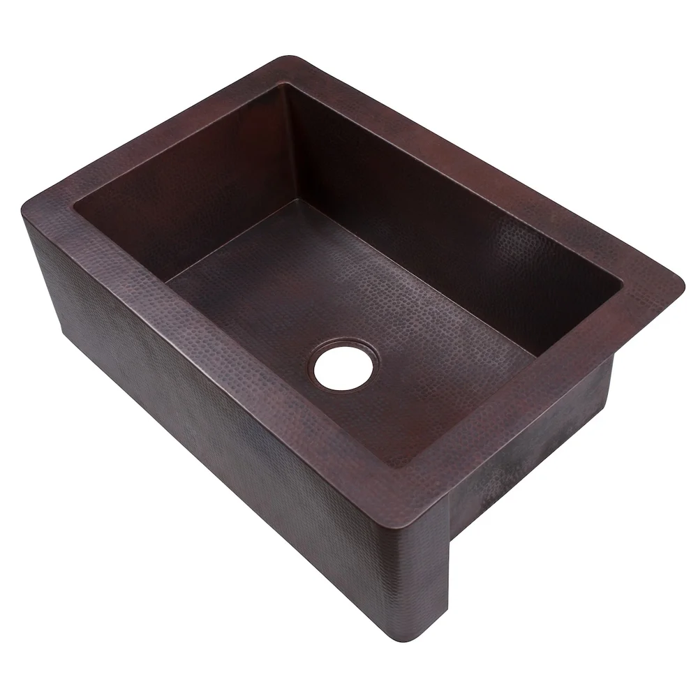 High Sale Kitchen Copper Sink Handmade Wash Basin Sink Under mount Utensil Washer Kitchen Sink High Standard Quality