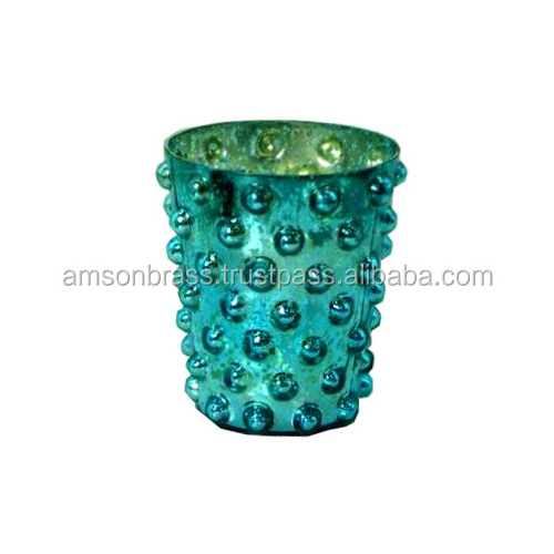 Perforated Candle Holder Square Antique Copper Metal Votive Metal Votive Candle Holder Manufacturer Wholesaler