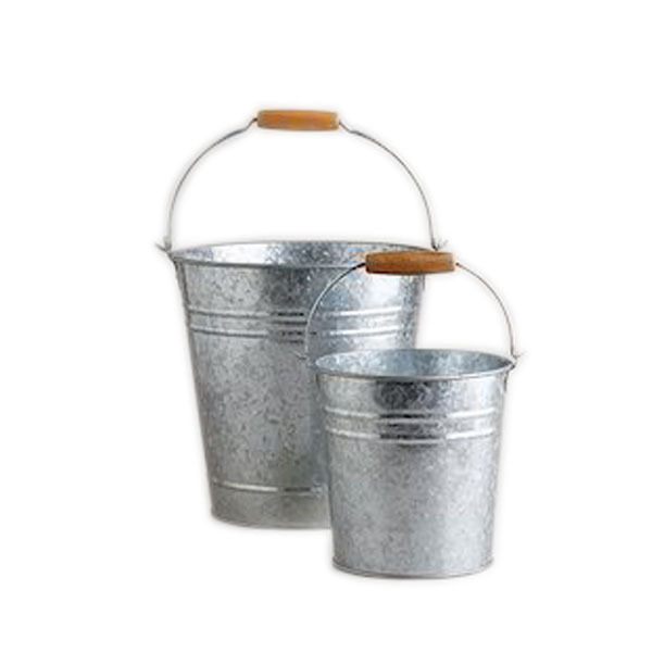 Colorful Mini Galvanized Metal Pail Bucket Garden Flower Bucket Pail Bucket Classic Design Handmade Luxury