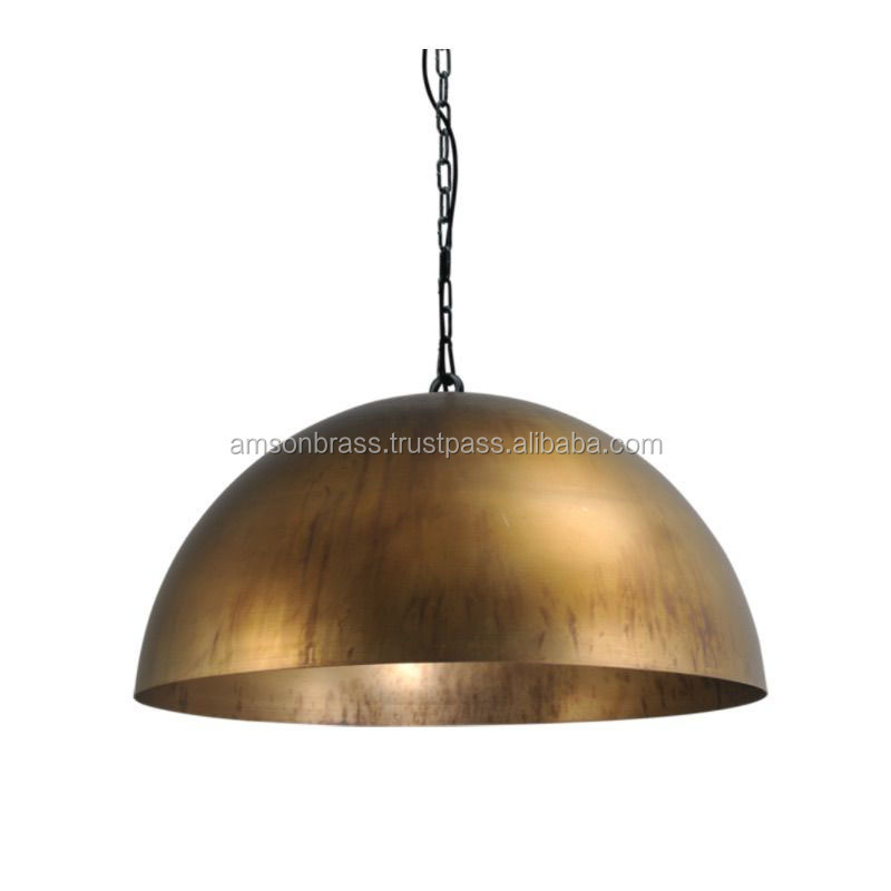 Metal Pure Brass Pendant Shade Indoor Lighting Pendant Lamp Handmade Metal chandelier for Ceiling Hanging Lights Pendant Lamp