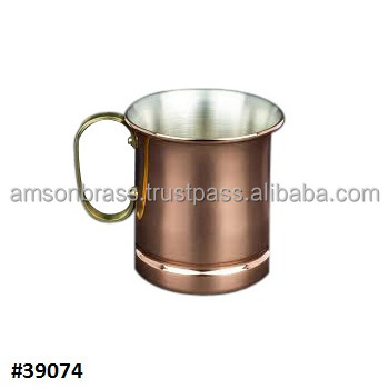 Tabletop Copper Jug Set Hammered Copper Pitcher Set for Home Kitchen Room