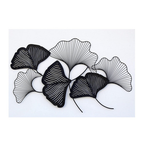 Leaf Metal Art Wall Decor For Bedroom & Livingroom Wall Decorative & Gifted Item Customized Size For Home Wall Decoration