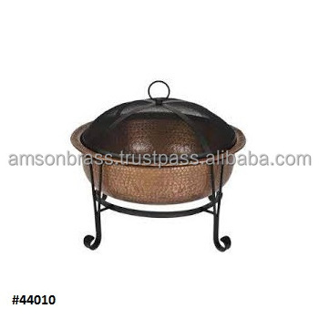 Wood Burning Copper Fire Pit By Fir Sense Home Garden used Wood Burning Fire Pit