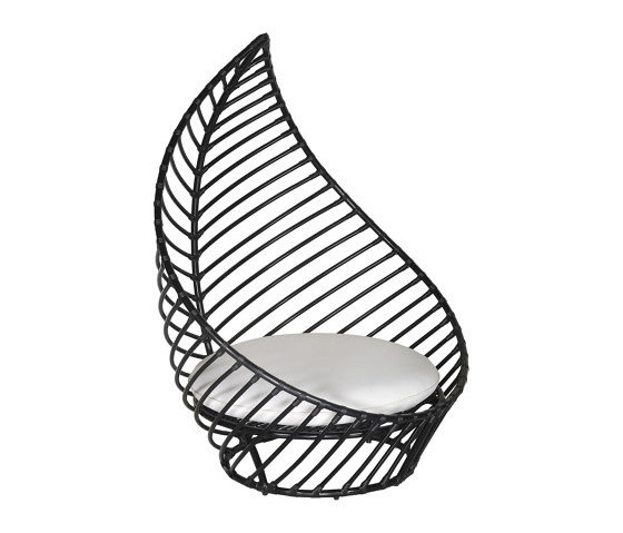 Modern Design Home Outside Metal Iron Restaurant Garden Living Decoration Chair With Black Powder Coated Finished