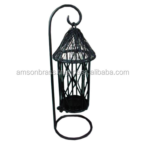 Horse Lantern Metal Wire Cage House Style Candle Lantern Candle Holders Lanterns And Candle Holder Luxury Design