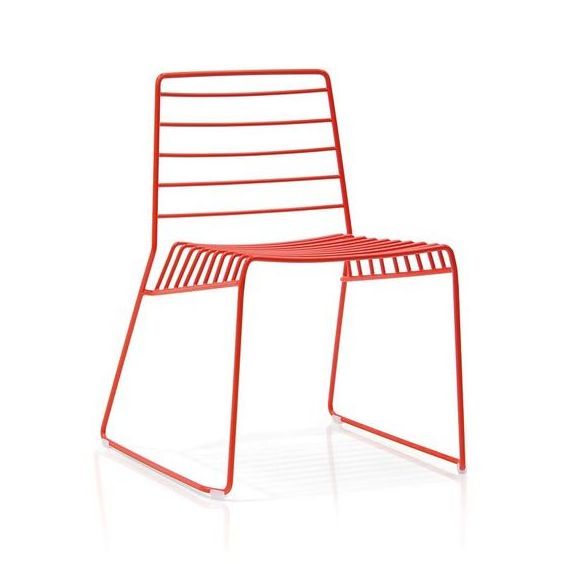 Modern Design Customized Comfortable Cushion Lounge Outdoor Chair Nordic Style Metal Wire Easy Arm Chair