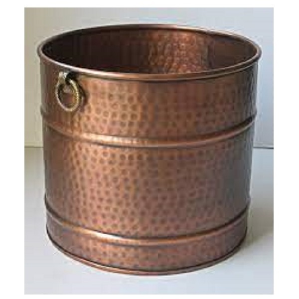 Planter Large Outdoor Copper Pots Indoor for Outside Patio Deck Garden Entryway Porch Flower Plant High Quality