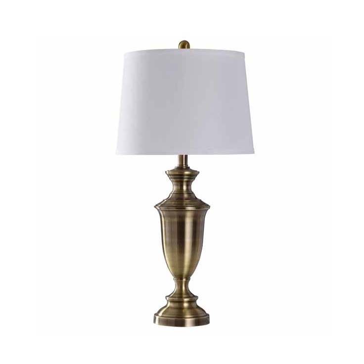 Metal Brass Modern Contemporary Table Lamp Black Antique Brass Finished Reading Room Table Lamp