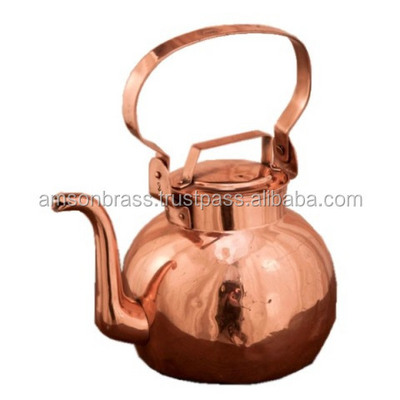 Health Benefits Ayurvedic Copper Tea Kettle & Water Pot