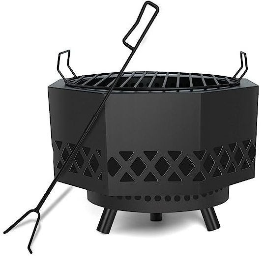 Fire Pit Dark Irregular Shape simple hot Selling High quality Garden Accessories Iron Fire Pit For fireplace home & hotel Usage