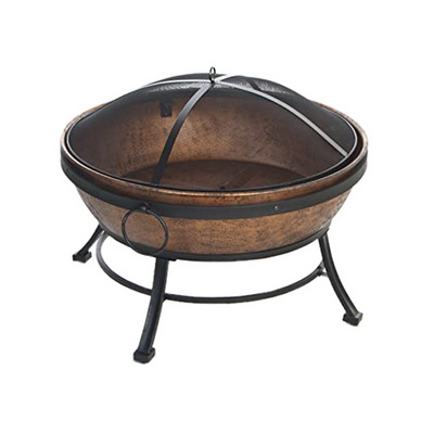 Latest Arrival Black Coated Stand High Quality Metal Fir Pit For Outdoor Warming Fire Pit Custom Metal Indoor & Outdoor Fire Pit