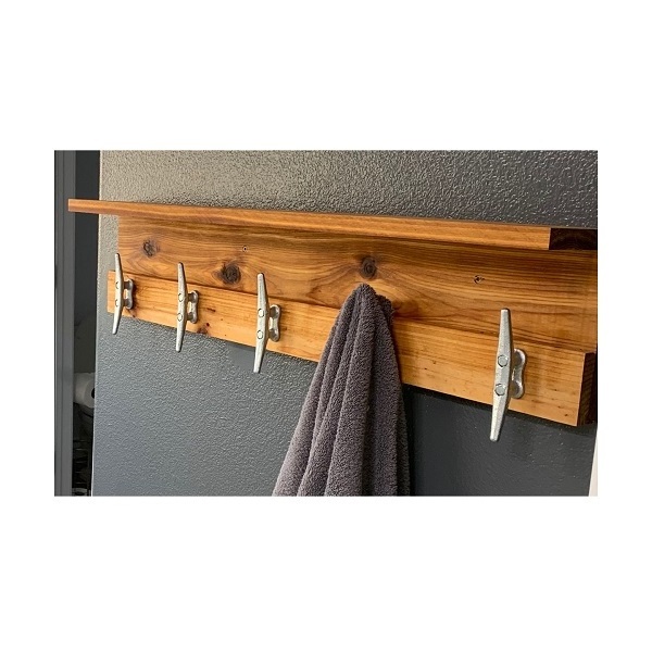 Decorative Hook Rustic for Entryway Bathroom Bedroom Kitchen for Home Decor Coat Rack Wall Mount Coat Hooks for Wall Hat Rack