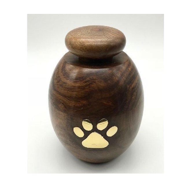 Wooden Urns Supporting Customized Wooden Urns Caskets Manufacturer Best Selling Product Human Pet Ashes Storage Jar