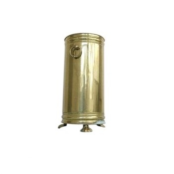 New Style Four Compartment Metal Brass Round Shaped Umbrella Stand For Lawn Garden Beach Umbrella Holder Indoor And Outdoor