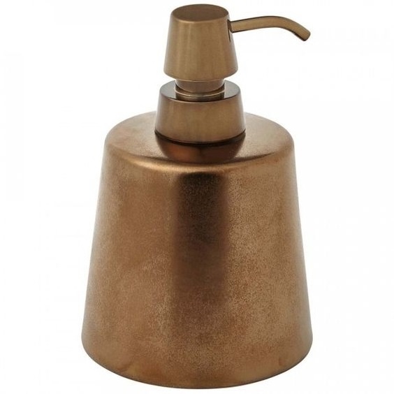 Stainless Steel Hand Pumped Soap Liquid Lotion Dispenser Home Hotel Bathroom Accessory Vintage Bronze Shampoo Dispenser Pump