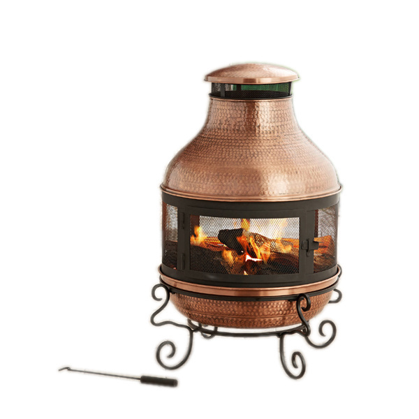 Manufacturer & Wholesaler Fire Pit Home Garden Decorative  Better Home & Garden Wood Burning Copper Chimney Fire Pit