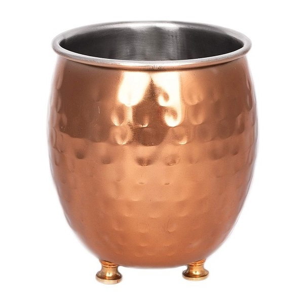 Flower Pot & Planter Metal Pure Copper Garden Decoration Square Shaped Planter For Home & Garden Decorative Item