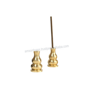 Incense Holder /Creative Golden Hollow Metal Incense Burner for Home Decor/ Brass Incense Holder Stand Incense Stick Burner