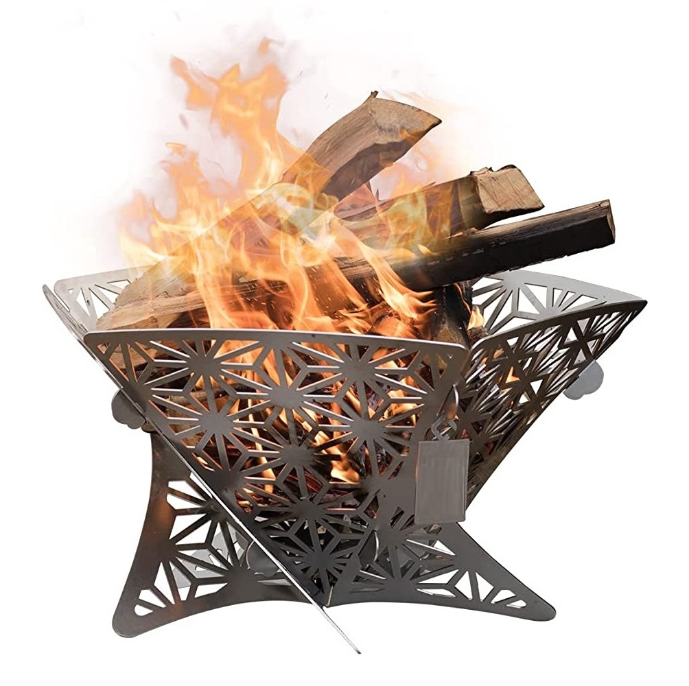 Fire Pit Dark Irregular Shape simple hot Selling High quality Garden Accessories Iron Fire Pit For fireplace home & hotel Usage