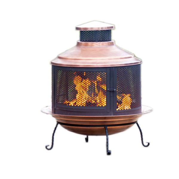 Manufacturer & Wholesaler Fire Pit Home Garden Decorative  Better Home & Garden Wood Burning Copper Chimney Fire Pit