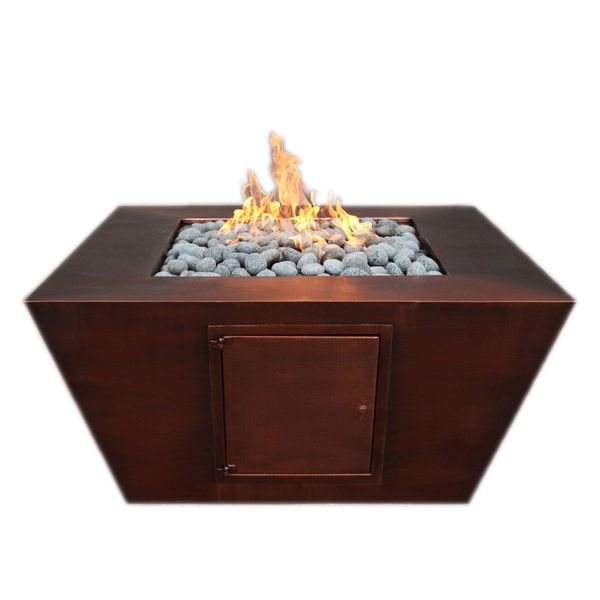 Manufacturer & Wholesaler Hammered Round Shaped Gas Fire Pit Decorative Round Shaped Garden Fire Pit