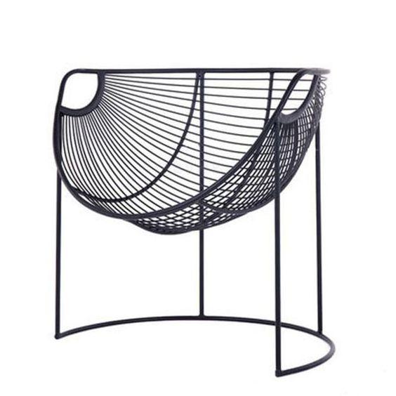 Luxurious Nordic High Quality Fashion Metal Wire Chair Set of 2 Cheap Indoor Wholesale Home Furniture For Home & Restaurant