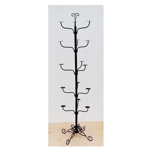 Wholesaler Direct Factory Sale Indian Handcrafted Metal Wrought Iron Coat Stand Available at Customized Shape and Size